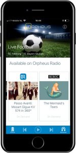 ORPHEUS Radio app